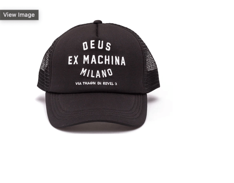 Gorra Deus Milano black
